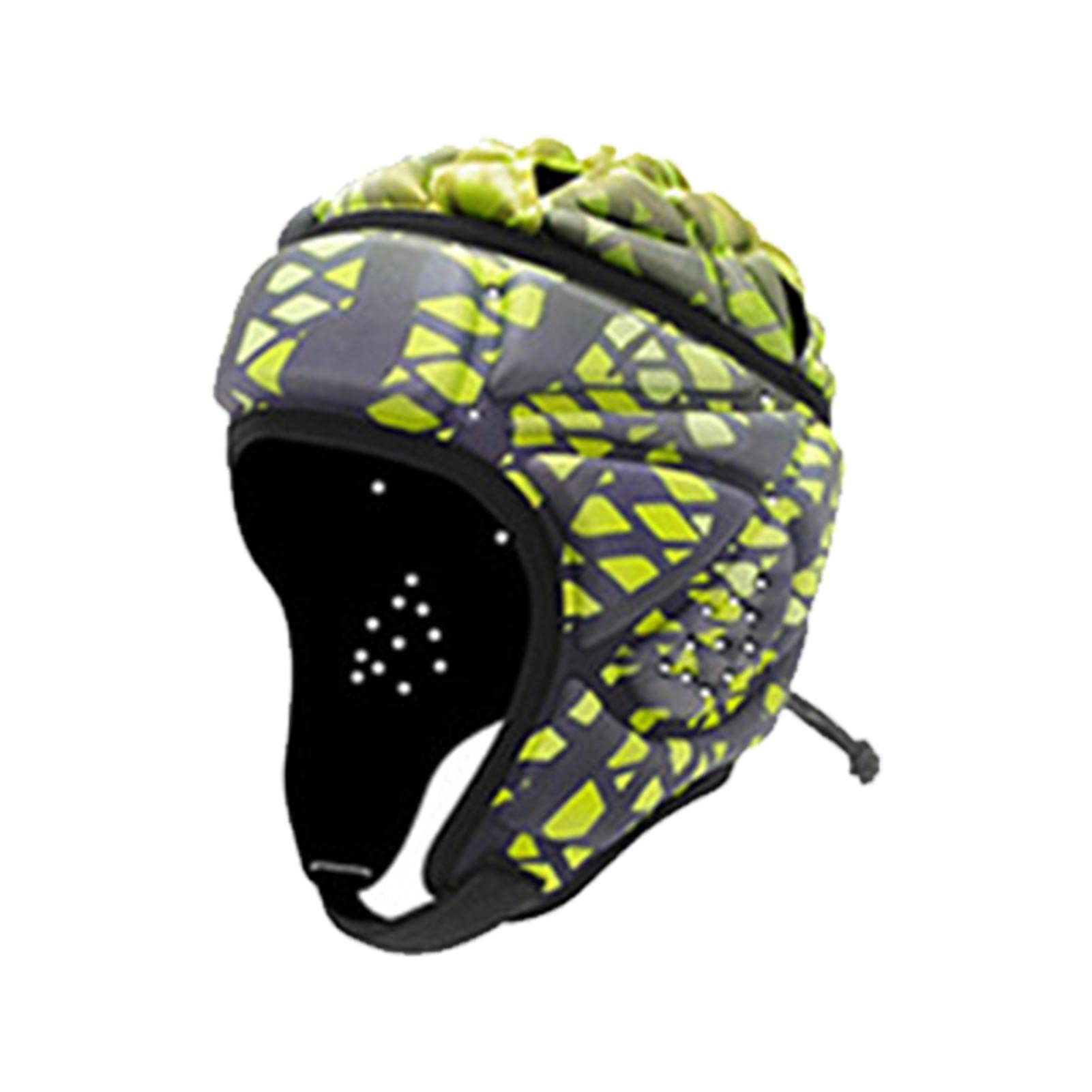 Rugby Soft Helmet Breathable Protective Headguard Soccer For Outdoor Sports Youth Adults, Flag Football, Roller Skating, Cycling and More(C,size:L)