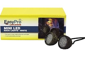 EASYPRO POND PRODUCTS EasyPro LED2W Super Bright LED Light Kit/Mini/Warm White / 2 Pack