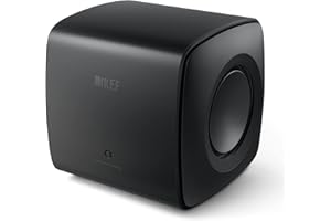 Kef KC62 1000W Subwoofer Black (500W x 2) Dual 6.5" Uni-Core with iBX