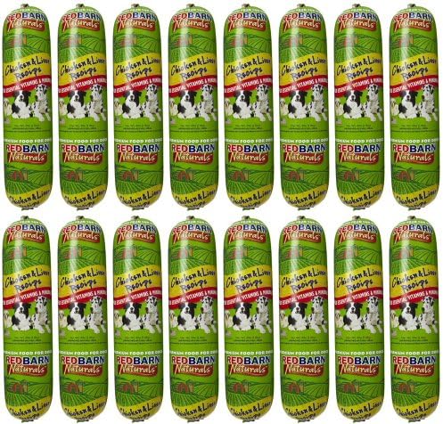Red Barn Chicken Liver Dog Food Roll 64lbs 16 X 4lb Wet Pet