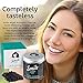 Teeth Whitening Activated Charcoal Powder with Xylitol - 2.2 oz Food Grade Formula from Organic Coconut Shell - Spearmint Flavor - Naturally Teeth Whitener Tooth Stain Remover - 60ML
