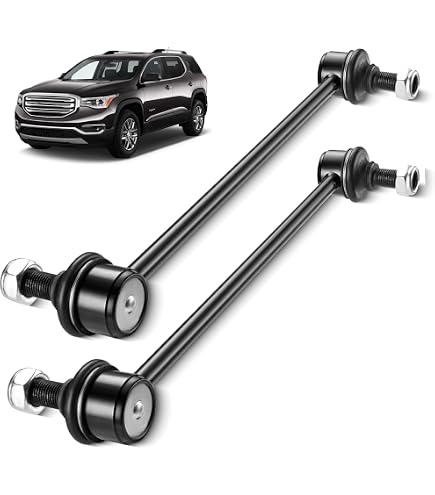 TRQ Rear Sway Bar Link Set Compatible With Nissan Altima, Maxima, Murano (2007-2014) - 2 Piece Kit