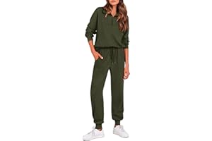 BTFBM Women's 2 Piece Tracksuit Fall Outfits 2025 Long Sleeve Half Zip Sweatshirt Sweatpants Lounge Set Sweatsuits