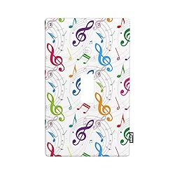 Pznen Musical Single Toggle Light Switch Cover