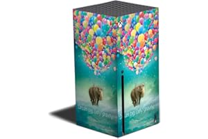 MIGHTY SKINS Skin Compatible with Xbox Series X - Elephant Balloons | Protective, Durable, and Unique Vinyl Decal wrap Cover | Easy to Apply and Change Styles | Made in The USA