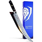 Dalstrong 10" Cimitar Breaking Knife - AUS-10V Steel | Shogun Elite - 62+ HRC, Full-Tang - G10 Handle, Sheath - For Primal Breaking