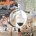 Logisaf 2.0 MegaPixel 1080P Pan/Tilt/Zoom PTZ Wireless WiFi IP Camera Network Outdoor Waterproof Dome Security Surveillance 16G Micro SD Card Built-in, 1920x1080 Resolution