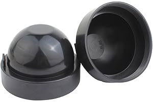 TOMALL 85mm 3.35inch Rubber Seal Dustproof Covers for LED Headlight Conversion Kit