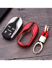 Royalfox - Funda de TPU suave para llave de 4 botones Maserati Levante GT Quattroporte Ghibli