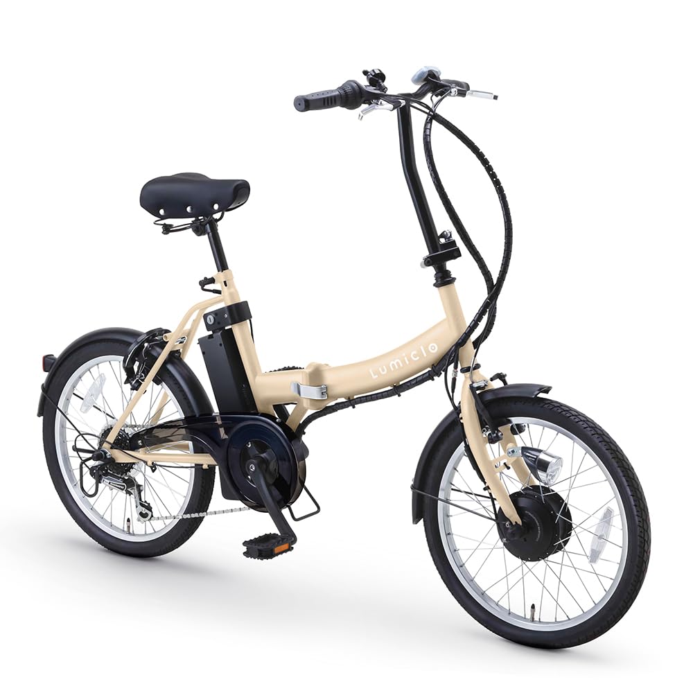 20-inch Folding Bicycle - 6-Speed Mini Velo With Light & Lock | Portable Commuter Bike For Adults