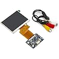 TFT LCD Display RGB LCD Display Module Kit Monitor Screen for Car AV Digital Photo Frame Multi-Function Car-Styling (3.5 inch Screen)