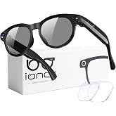 iONCT AI Smart Glasses with Camera, 4K HD Video Recording Sunglasses | Photo Capture,Real-Time Translation,Object Recognition,Open-Ear Music, Bluetooth Calls, AI Assistant