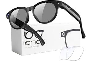 iONCT AI Smart Glasses with Camera, 8MP HD Video, Real-Time Translation | Photo Capture,Object Recognition,80min Video Time,Open-Ear Music, Bluetooth Calls, AI Assistant4.3 out of 5 stars 66$49.99