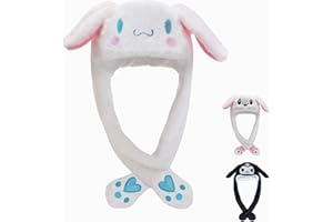 LYLPYHDP Bunny Hat, Funny Plush Bunny Hats, Plush Christmas Rabbit Hat, Party Cosplay Cute Animal Hats.