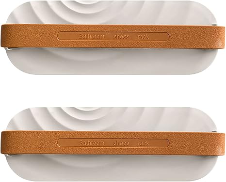 Amazon Qmo スリッパラック シューズラック 室内 玄関 バスルーム 壁掛けフック スリッパホルダー 靴収納ラック 自己接着 2個セット ホワイト スリッパラック オンライン通販