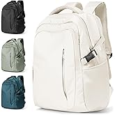 suwasp Large Travel Backpack for Women Men Mochila Airline Approved Carry On Personal Item Backpack Bag Frontier Airlines Personal Item Travel Bag Flight Approved Luggage Backpack - White