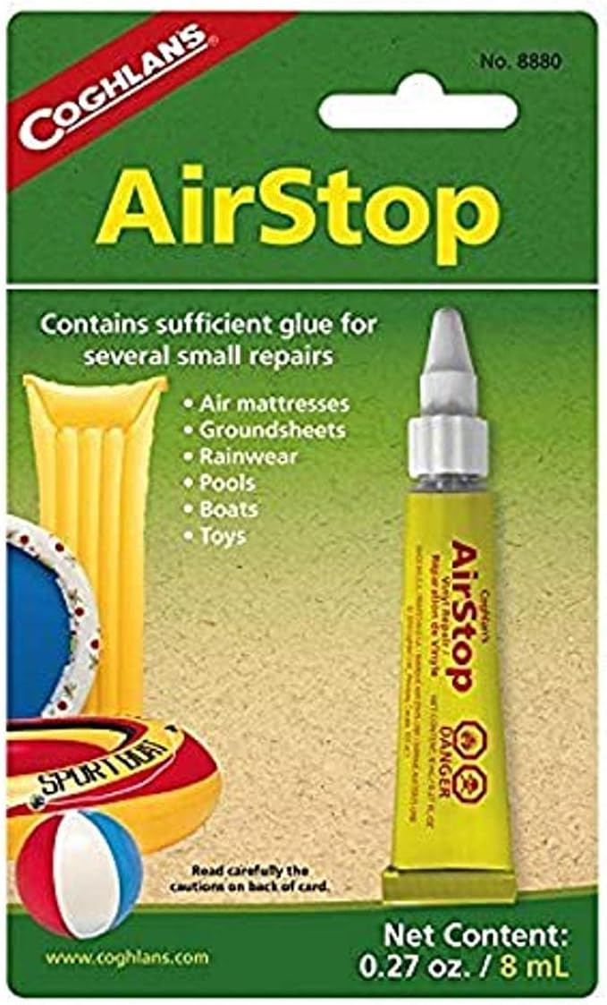 Coghlan's 8880 Airstop Sealant, 0.27-Ounce/ 8 ml