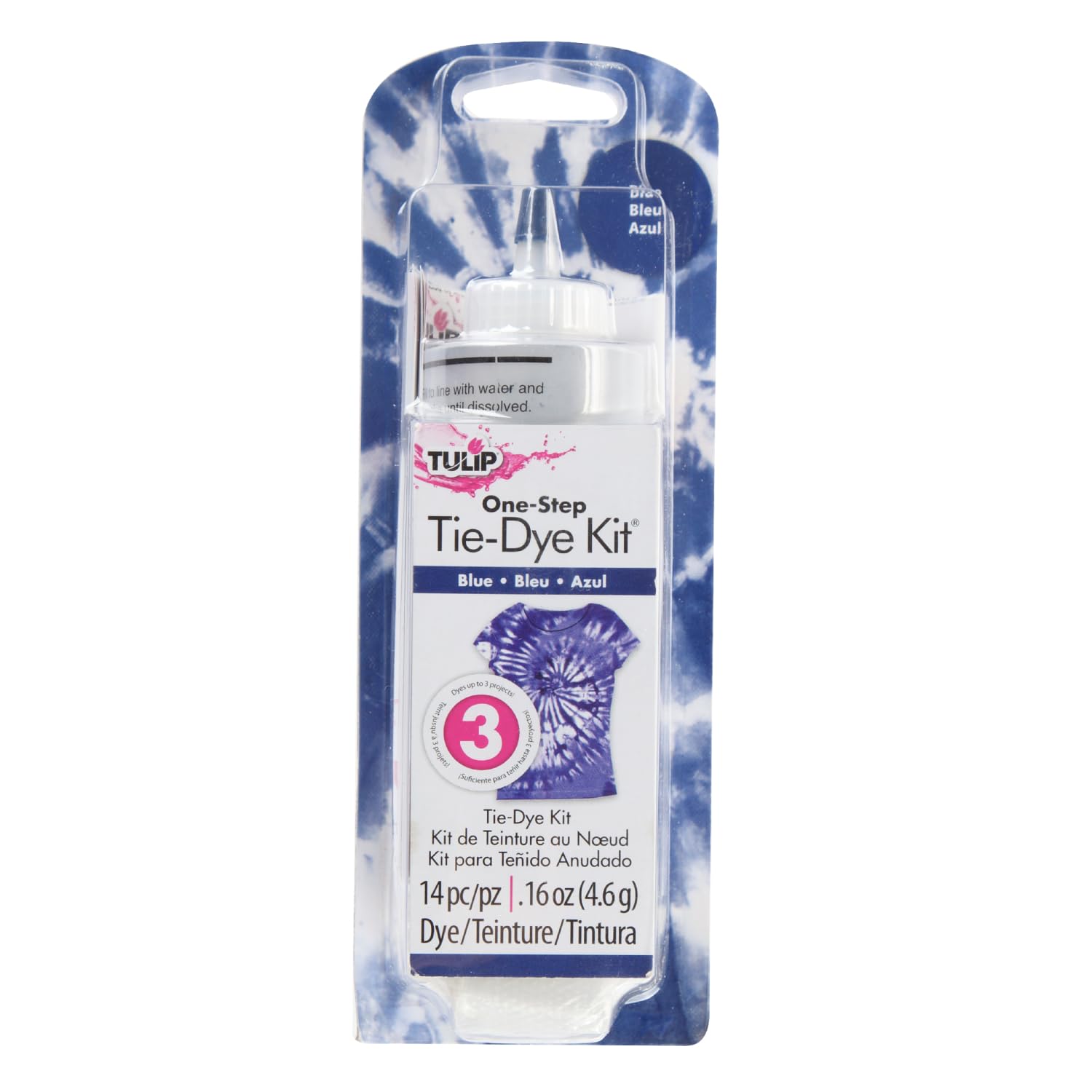 Tulip One Step Blue Tie-Dye Kit - Set of 14
