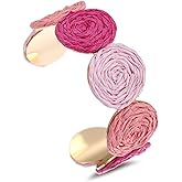 RUOFFETA Raffia Multiple Circles Cuff Bracelet for Women, Handmade Colorful Round Bangle Geometric Adjustable Statement Bracelet