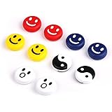 Vibrationsdämpfer für Tennis im 6er Pack (Emojis): Amazon.de: Sport