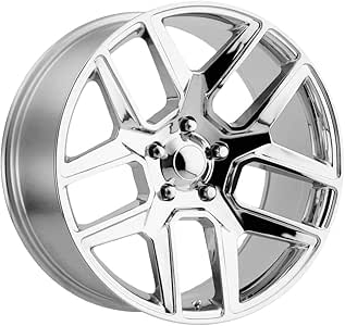 Amazon.com: OE CREATIONS PR192 Chrome Wheel (22 x 10 ...