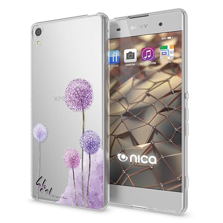 NALIA Handyhülle kompatibel mit Sony Xperia XA, Slim Silikon Motiv Case Phone Cover Crystal Schutzhülle Dünn Durchsichtig, Et