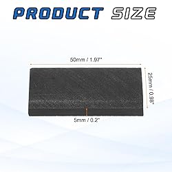 MECCANIXITY Rectangle Graphite Block Disk Ingot