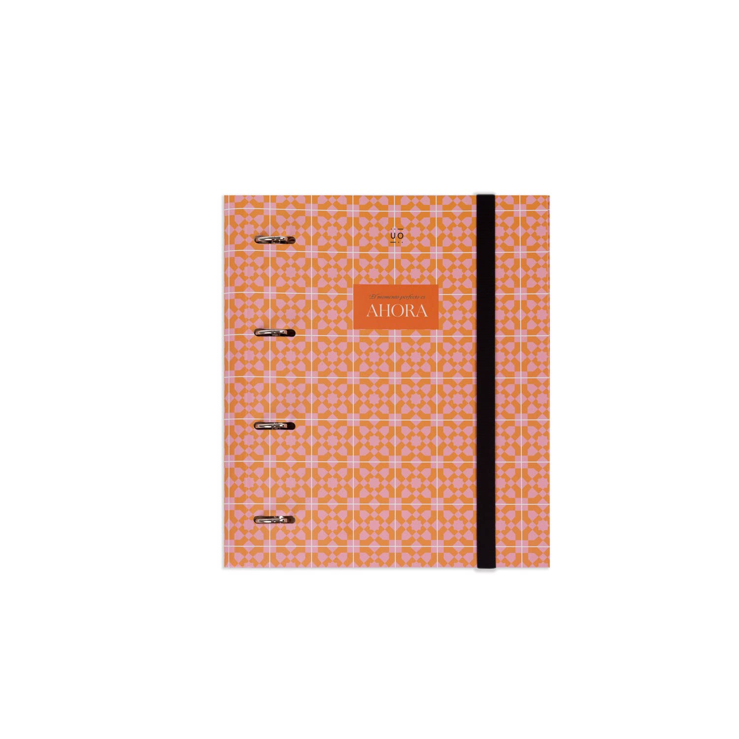 UO A4 Ring Binder Now, Hardcover, Orange