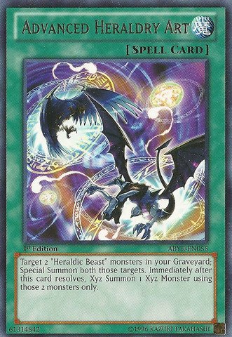 Yu-Gi-Oh! - Advanced Heraldry Art (ABYR-EN055) - Abyss Rising - Unlimited Edition - Rare