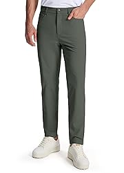 Willit Mens Golf Pants 5 Pockets Stretch Work Dress