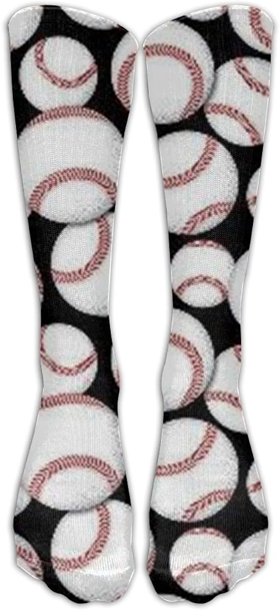 Unique Softball Sport Knee High Socks Softball Tube Socks