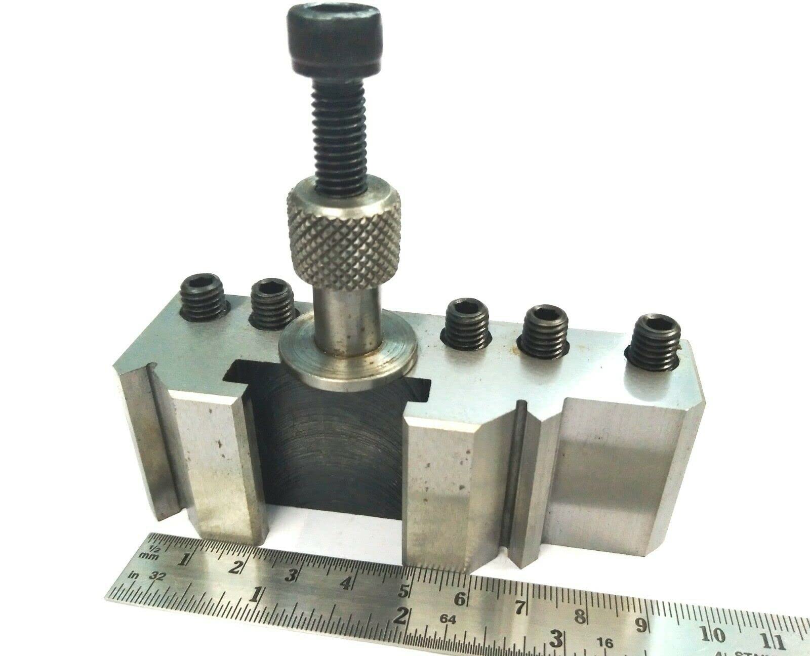 T51 Quick Change Holder Tool Post -Suits Boxford & Similar Lathes 125-150 mm (Extended Holder) — image 1