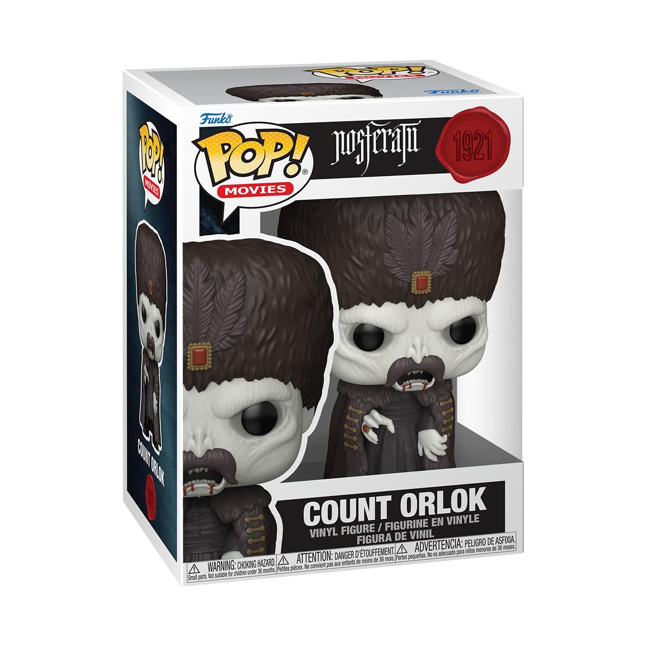 Funko Pop! Movies: Nosferatu (2025) - Count Orlok - Collectable Vinyl Figure - Gift Idea - Official Merchandise - Toys for Kids & Adults - Horror Fans - Model Figure for Collectors