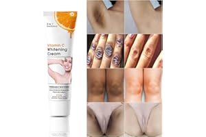 Axnoocy Body VVhitening Cream for Private Area and Bikini Area, Quick Results Vitamin C Skin Care Cream for Underarm, Neck, Armpit, Elbow, Knees and Inner Thigh (1.8 FL.Oz)