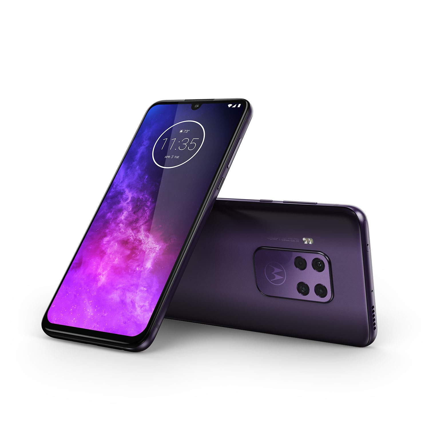 Motorola One Zoom - 128 GB - GSM desbloqueado (solo T-Mobile, AT&T) (púrpura cósmico)