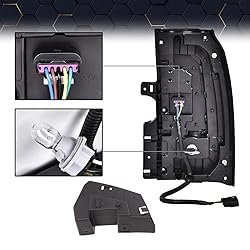 PIT66 LED Tail Lights Compatible with GMC