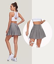 Teen Girls Novelty Pleated Skirt High Waisted Golf