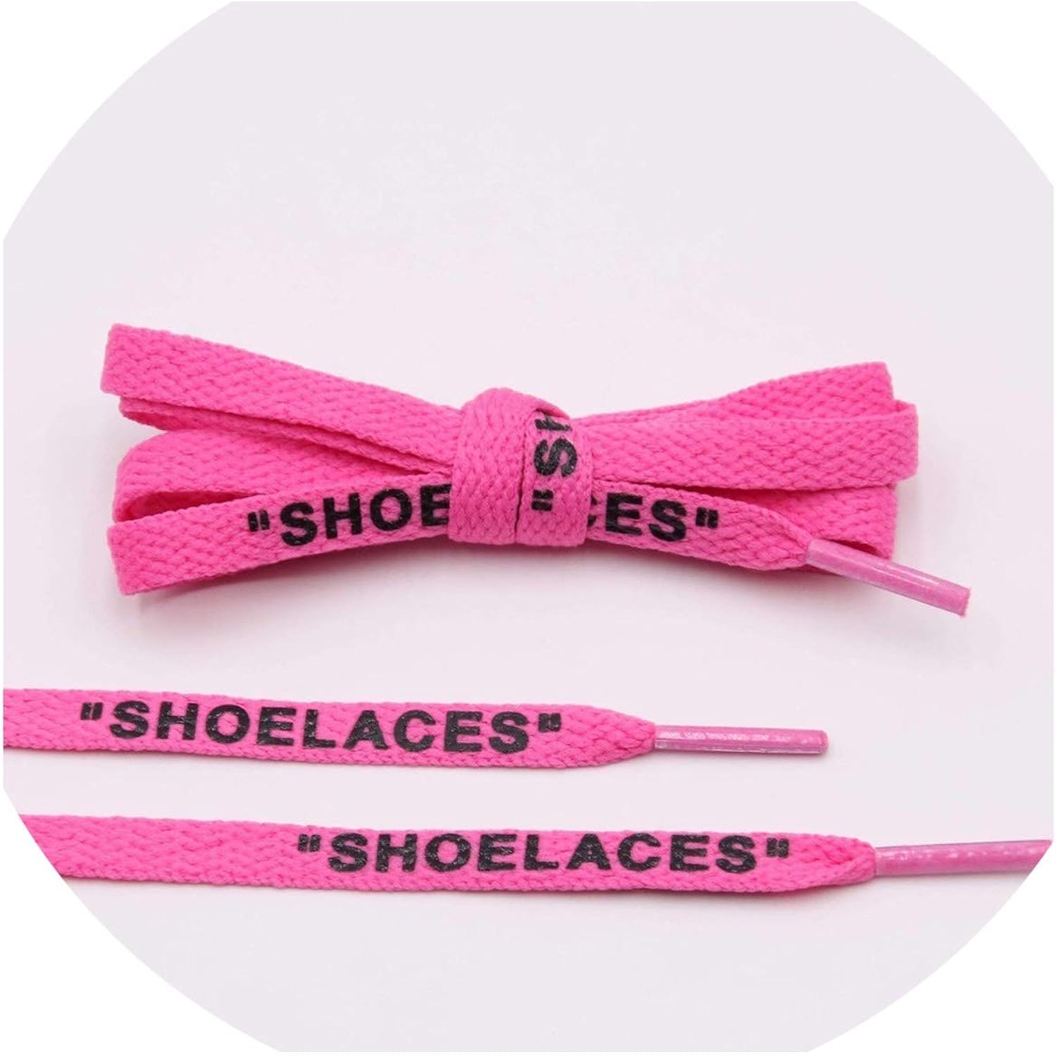 8mm Flat Laces Handmade Printing"SHOELACES" Shoelaces Shoes