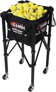 Amazon Gamma Ballhopper Ez トラベルテニスボールカート Gamma ボールかご