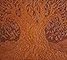 American Made Tree of Life Embossed Leather Writing Journal, 6 x 9-inch + Refillable Hardbound Blank Insert