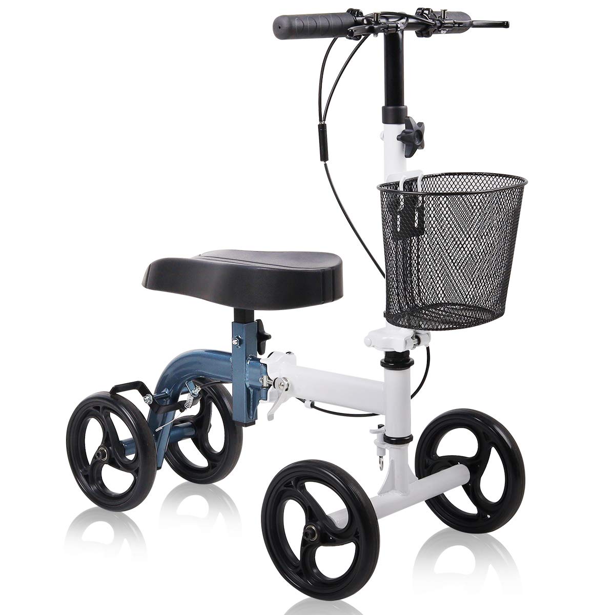 Knee Scooter All Terrain Give Me Deluxe Medical Steerable Foldable