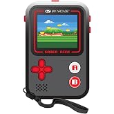 My Arcade Gamer Mini Classic-Red: Miniature Handheld Gaming System Packed with 160 Games, 1.8'' Color Display (DGUN-3925), Small