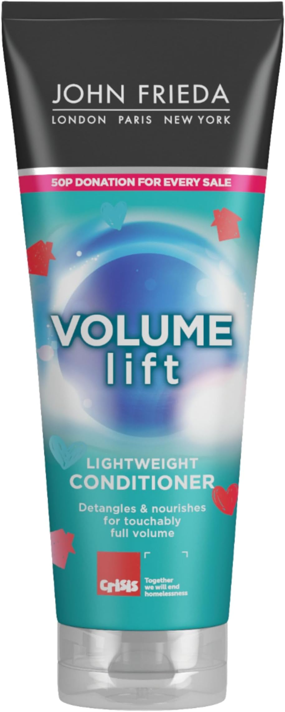 John Frieda Luxurious Volume 7 Day Conditioner 250ml Touchably Full Hair