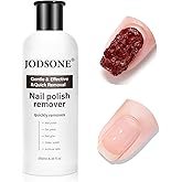 JODSONE Acetone-Free Nail Polish Remover 8.45 Fl Oz Liquid Gel Nail Polish Remover Professional Soak off for Acrylic Nail Rem