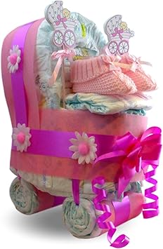 nappy cake pram