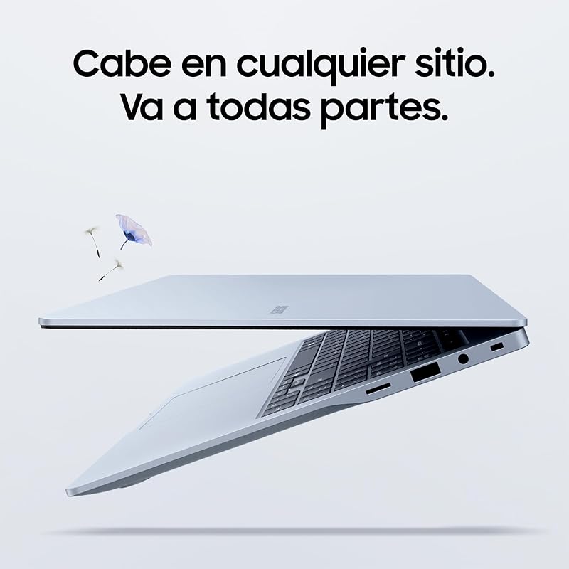Galaxy Book4 Edge, Ordenador Portátil Ultrafino 15.6" Full HD LED, Snapdragon X 8 Core, 16GB RAM, 512GB SSD, Qualcomm Adreno, Windows 11 Home, Gris, Teclado QWERTY Español