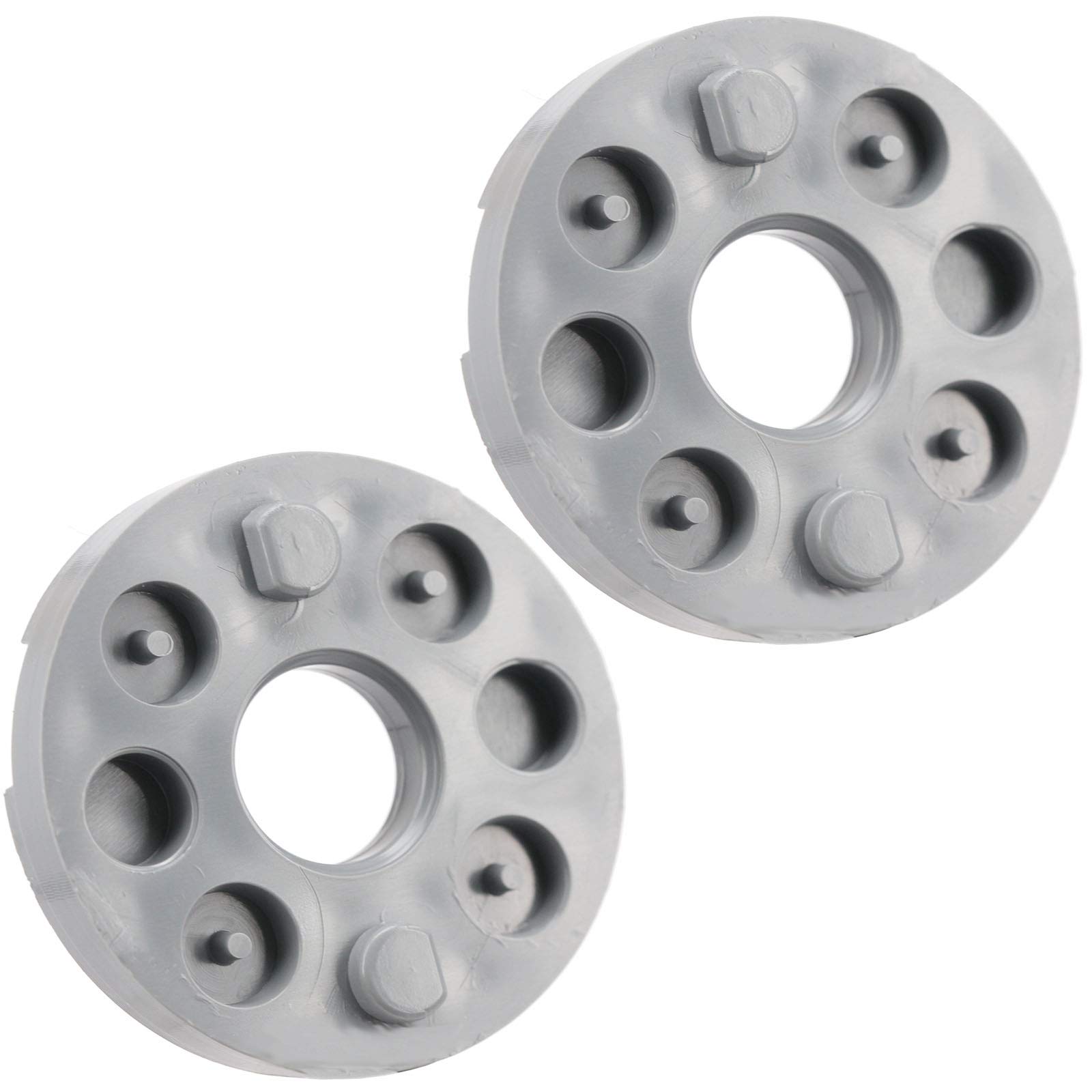 SPARES2GO Two Peg Blade Height Spacers for Flymo Easi Glide 300 330 Glidemaster 340 360 380 Lawnmower (Pack of 2)