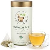 Kappah Organic Fennel Stomach Ease Tea Bags | Caffeine Free | Supports Digestive Wellness