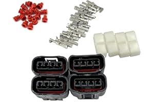 WEITARI 4pcs Ignition Coil Plug Connector Compatible with 4Runner Avalon Camry Celica Corolla Echo FJ Cruiser Highlander 90980-11885