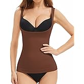 Ysabeloom Women's Underbust Shapewear Tank Tops Tummy Control Compression Camisole Seamless Slimming Tank Cami